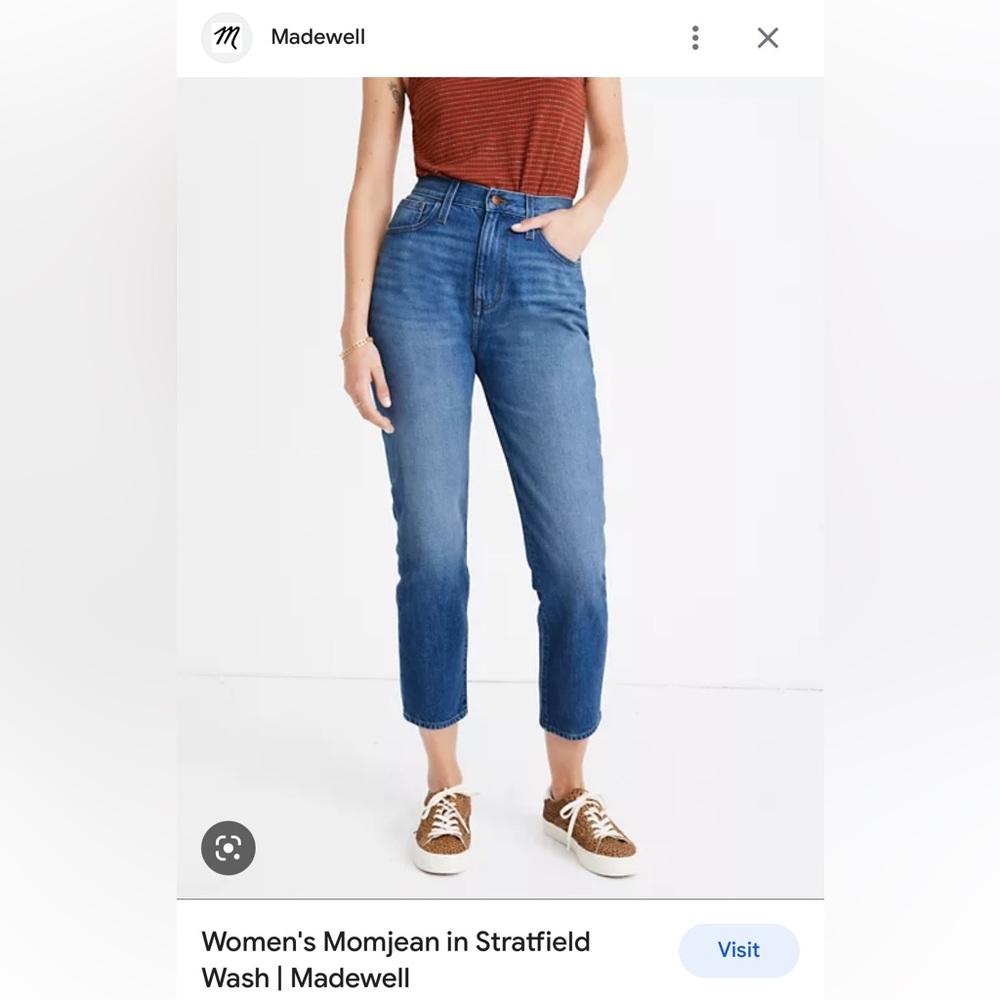Madewell High-waist Momjean